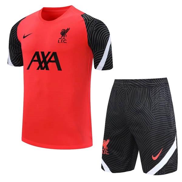 Entrenamiento Liverpool Conjunto Completo 2020-21 Rojo Negro